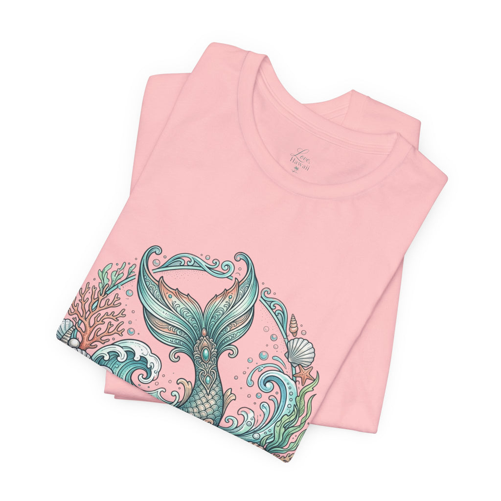 Soul of a Mermaid Mouth of a Sailor Tee | Mermaid Tail Nautical Tee