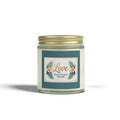 Coconut Apricot Scented Candle — Tropical Boutique Soy Jar (4oz or 9oz)-Love, Hawaii Home Collection