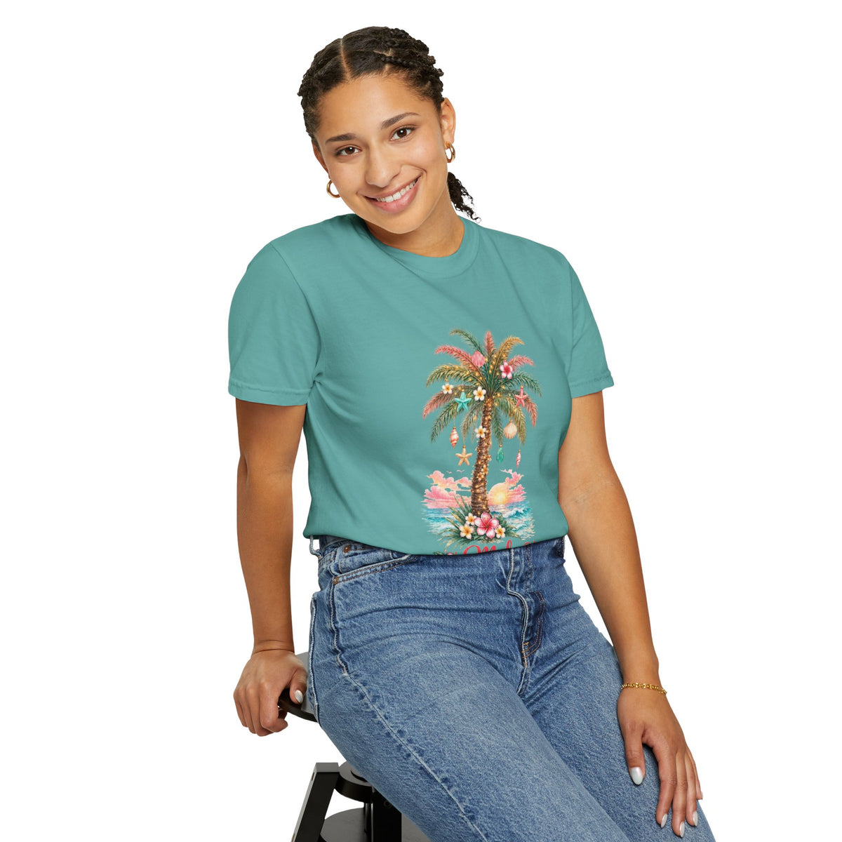 Mele Kalikimaka Hawaiian Christmas Shirt | Love, Hawaii