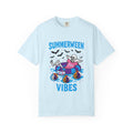 Summerween Vibes Skeleton T-shirt | Spooky Summer Beach| Love, Hawaii Halloween