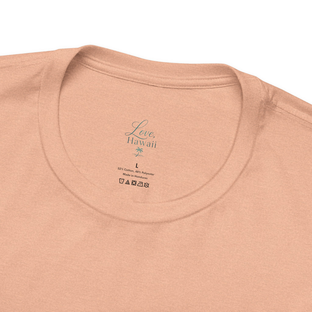 T-Shirt — Lanikai Hawaii Pastel Beach Palm Graphic Tee