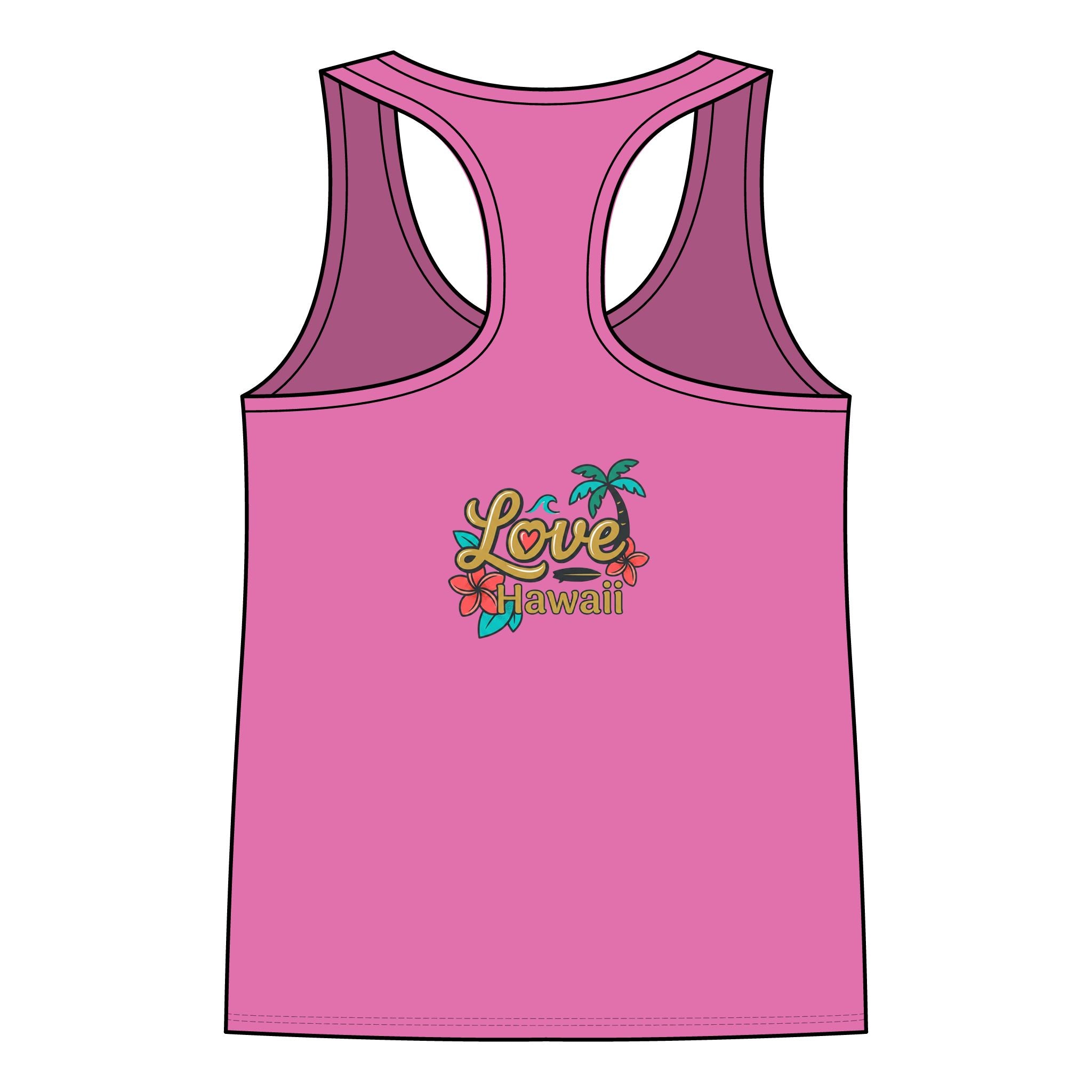 Believe in Yourself Rainbow Script Tank