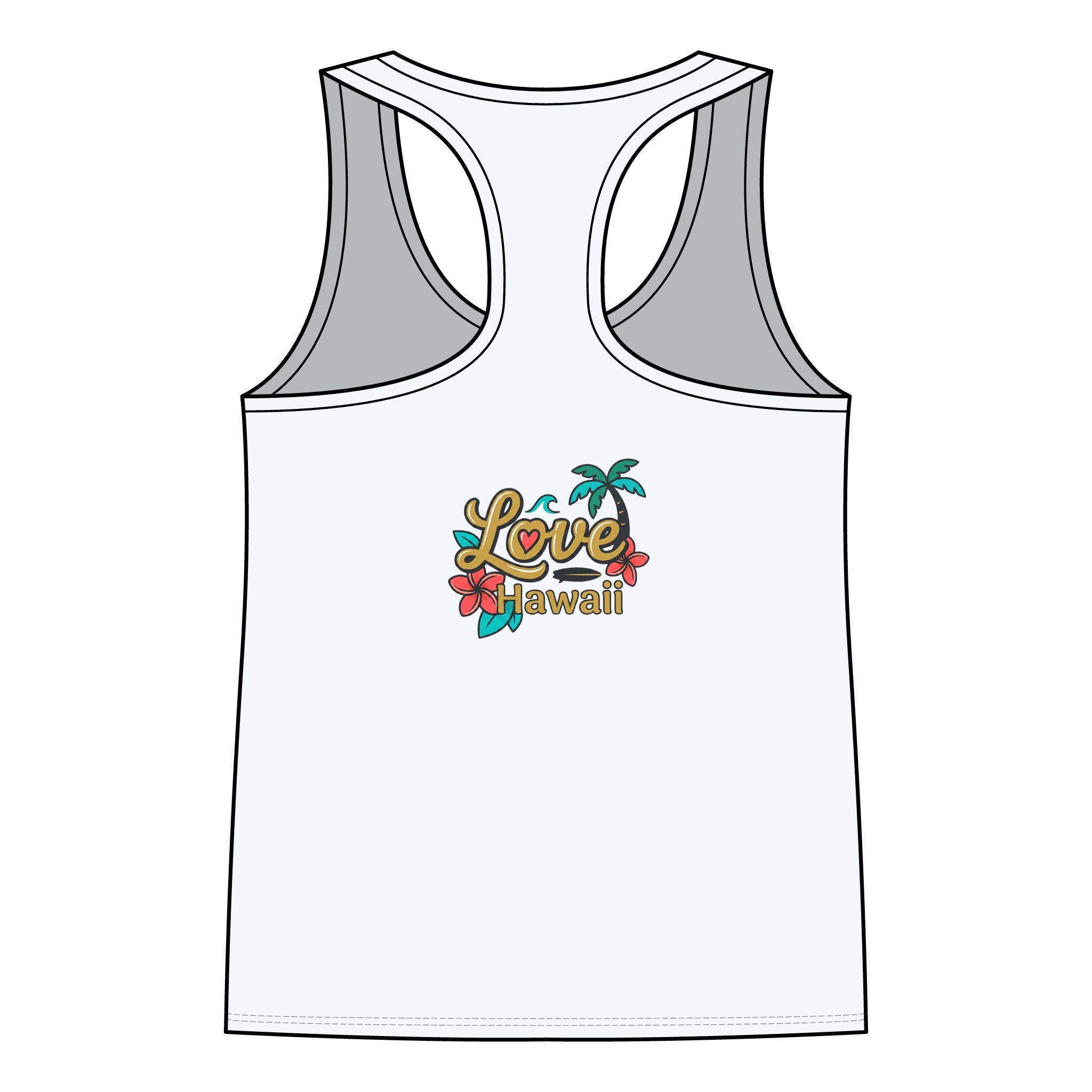 Believe in Yourself Rainbow Script Tank