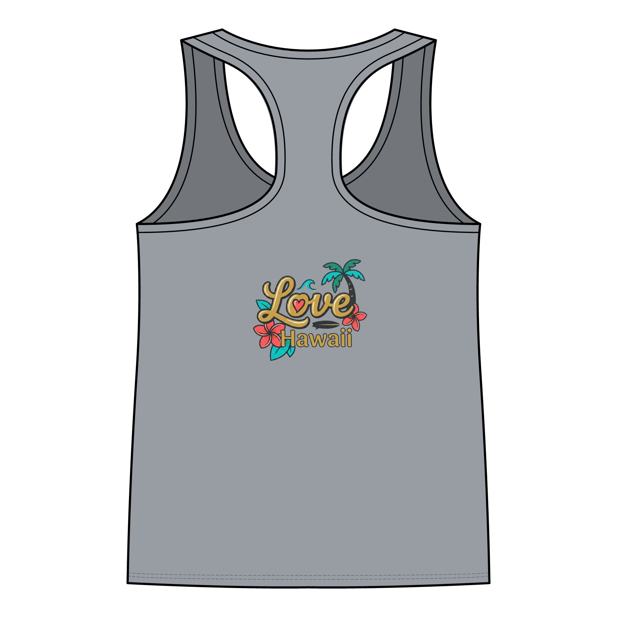 Believe in Yourself Rainbow Script Tank
