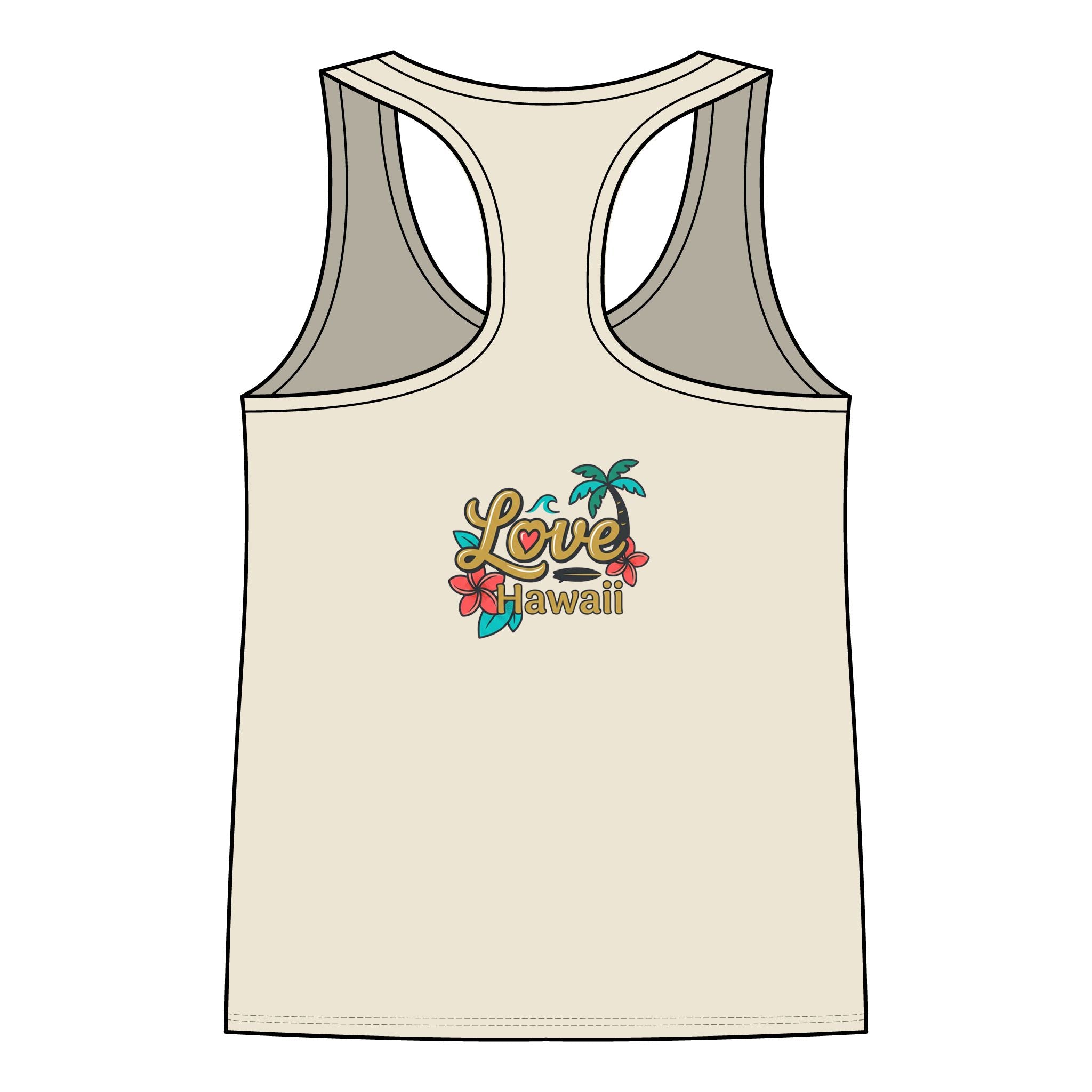 Believe in Yourself Rainbow Script Tank