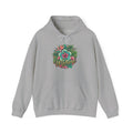Wahine Tropical Floral Design Hoodie | Hawaiian Hibiscus Palm Leaves