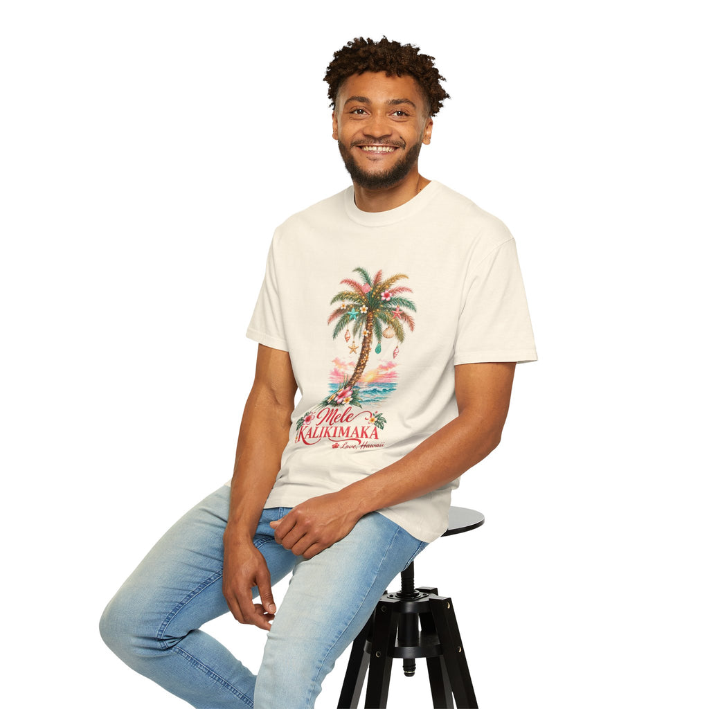Mele Kalikimaka Hawaiian Christmas Shirt | Love, Hawaii