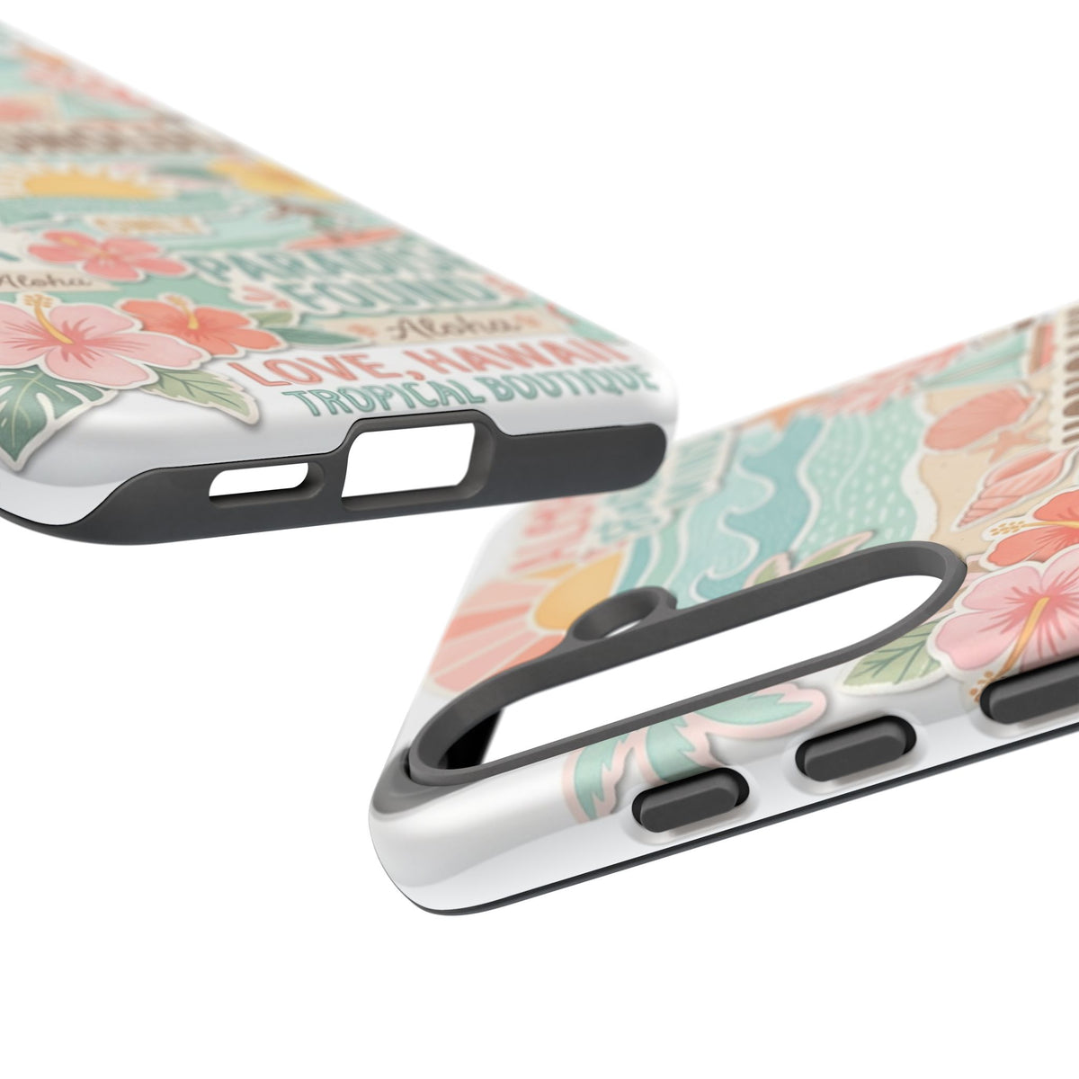 Hawaii Beach Collage Phone Case | Tropical Honolulu Floral Paradise