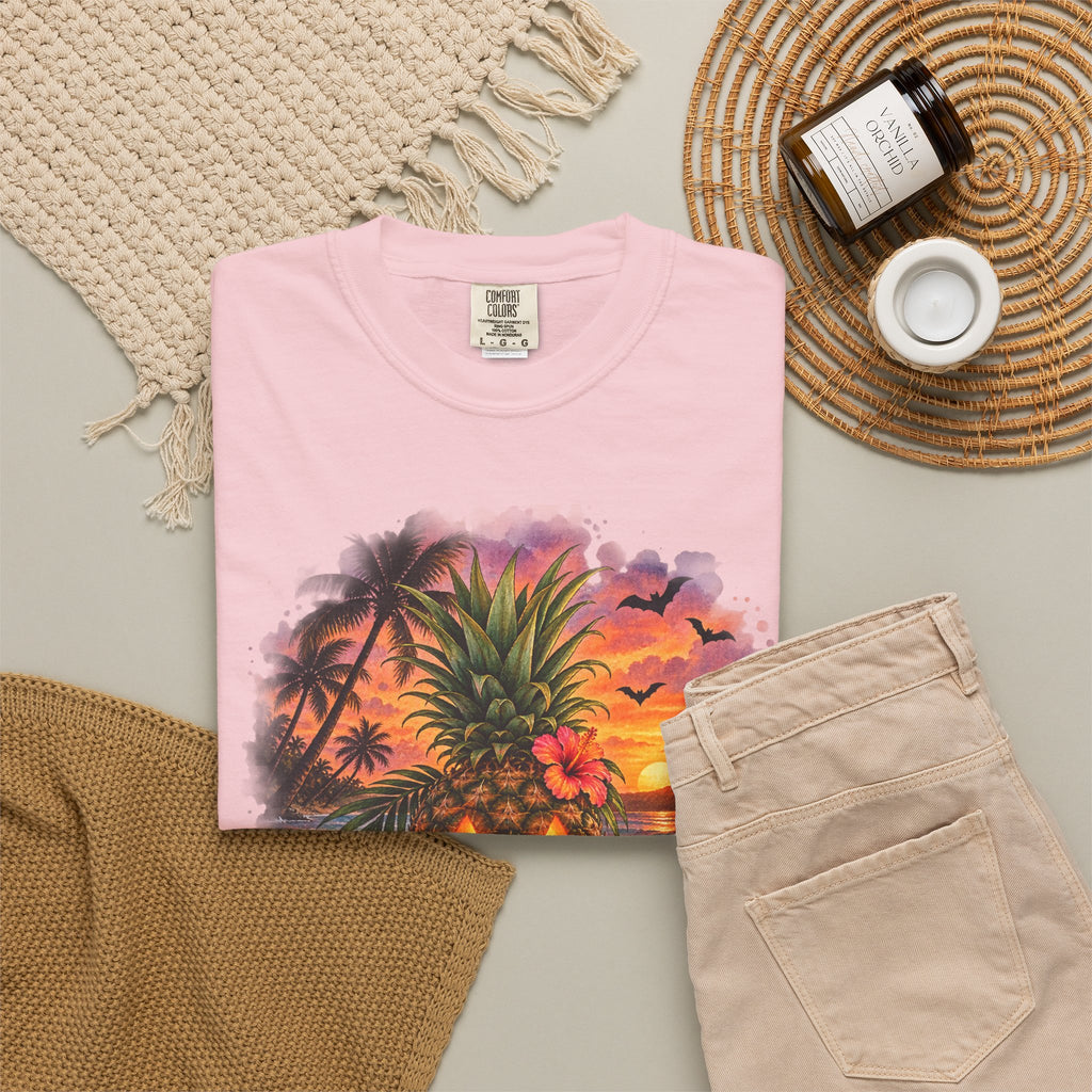 Aloha Halloween Tropical Pineapple T-Shirt