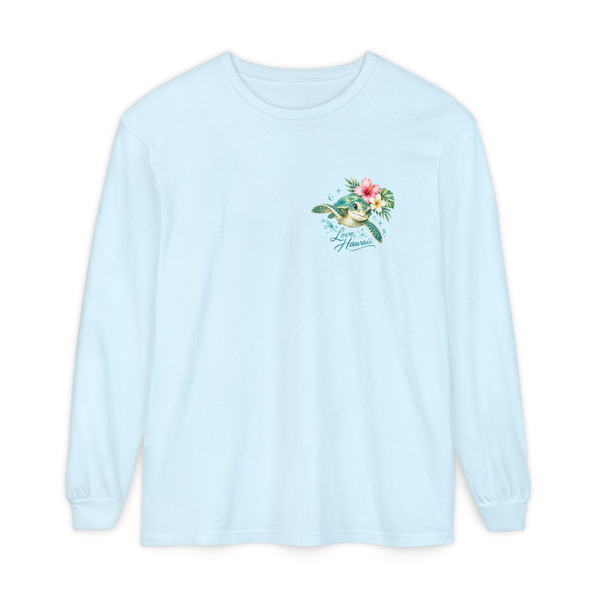 Aloha Little Dreamer| Sea Turtle Long Sleeve T-Shirt | Love Hawaii