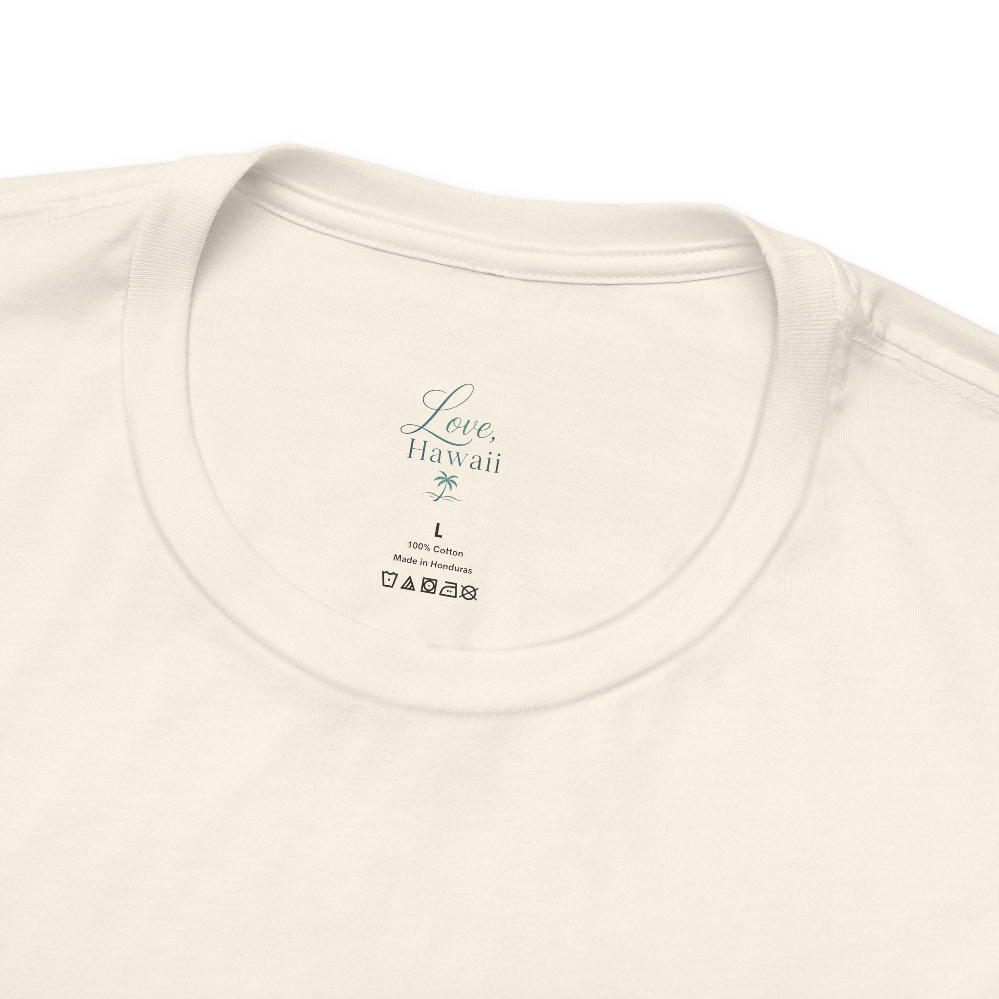 T-Shirt — Lanikai Hawaii Pastel Beach Palm Graphic Tee