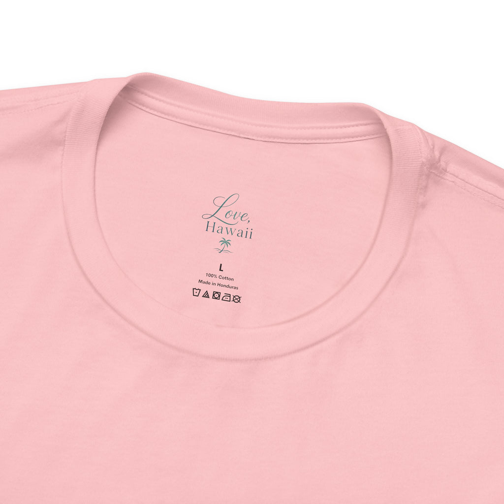 T-Shirt — Lanikai Hawaii Pastel Beach Palm Graphic Tee
