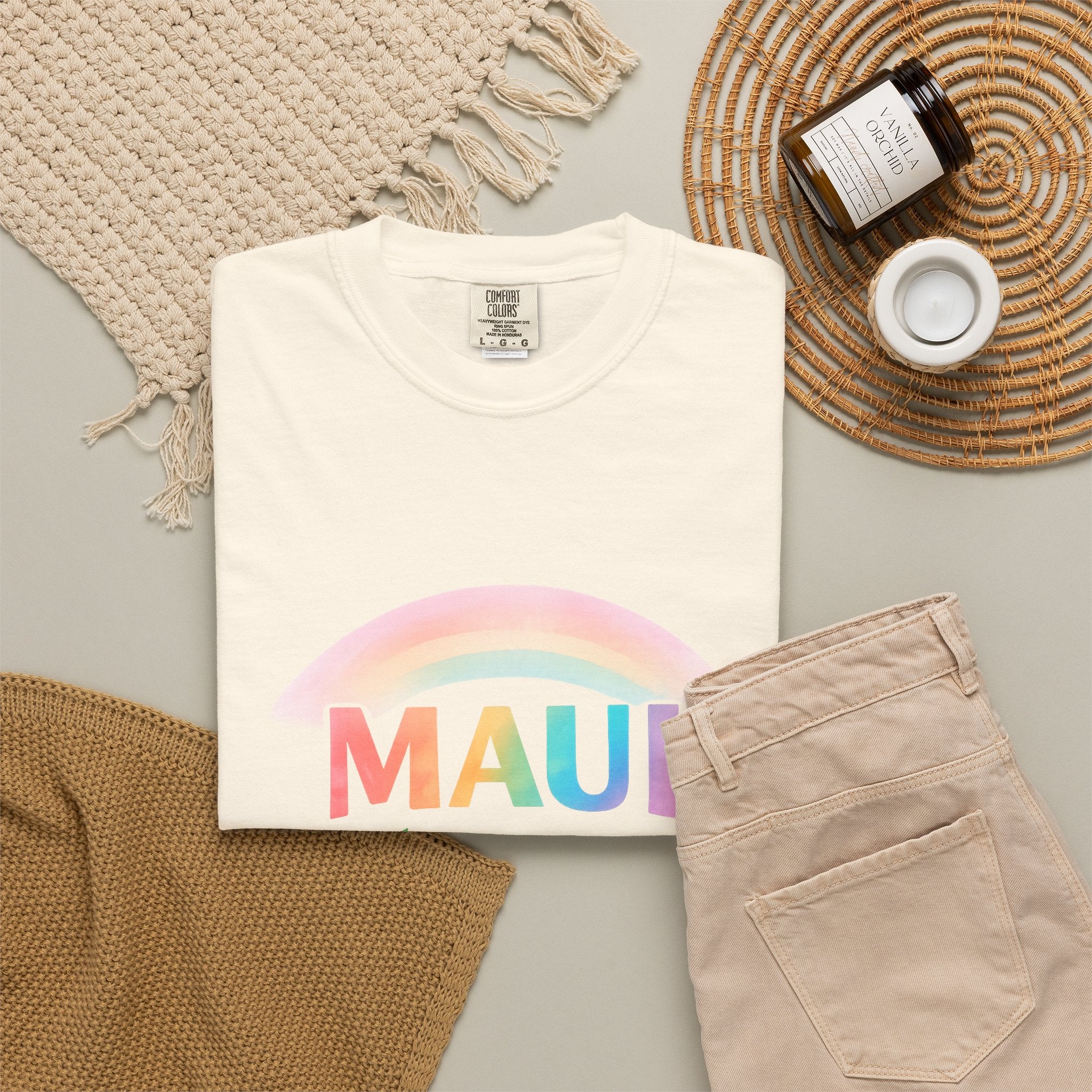 Maui Tropical Rainbow Tee – Love, Hawaii Collection