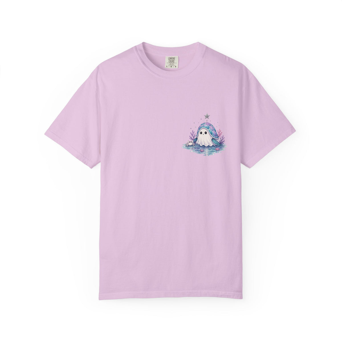 Honu Hauntings Halloween Shirt -Cute Ghost Turtle- Love Hawaii Spooky Season Tee -Tropical Halloween Graphic Tee