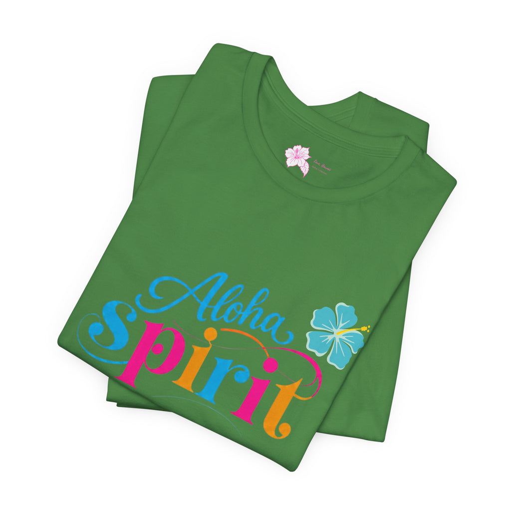 Aloha Spirit T-Shirt — Tropical Hawaiian Vacation Tee- Aloha Collection