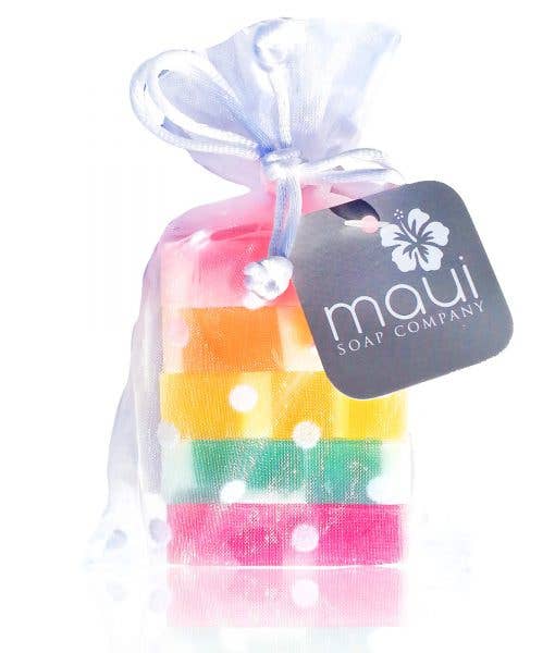 Rainbow Soap Gift Set – Spread Aloha with Maui’s Tropical Mini Soaps