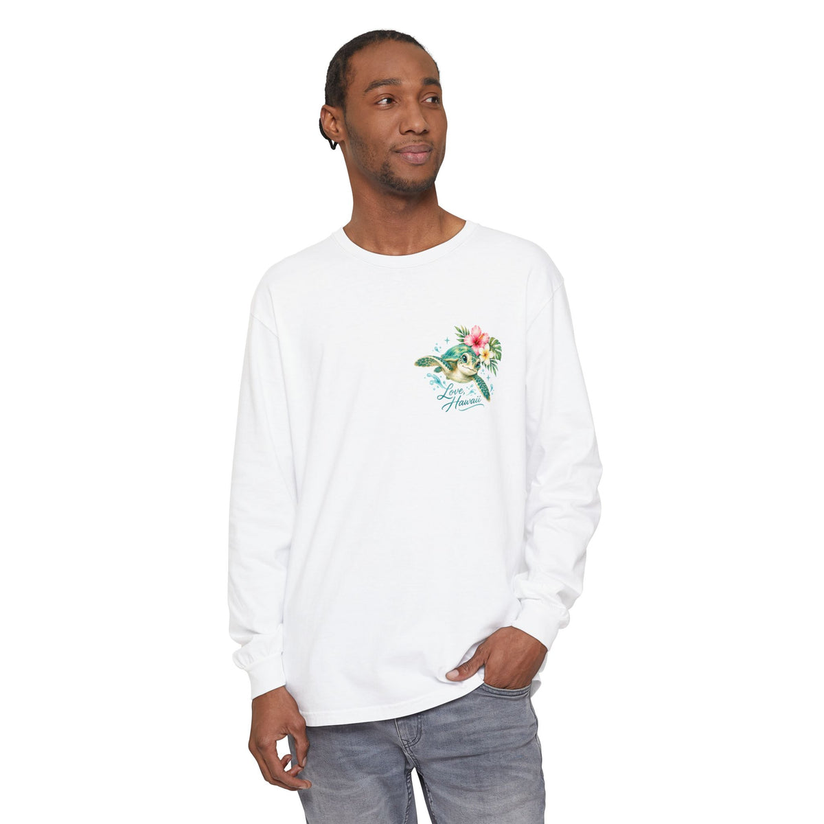 Aloha Little Dreamer| Sea Turtle Long Sleeve T-Shirt | Love Hawaii
