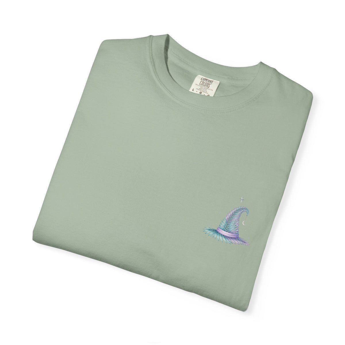 Aloha Witch of Waikiki Shirt- Minimal Witch Hawaiian Tee -Diamond Head Skyline-Hawaii Halloween Shirt