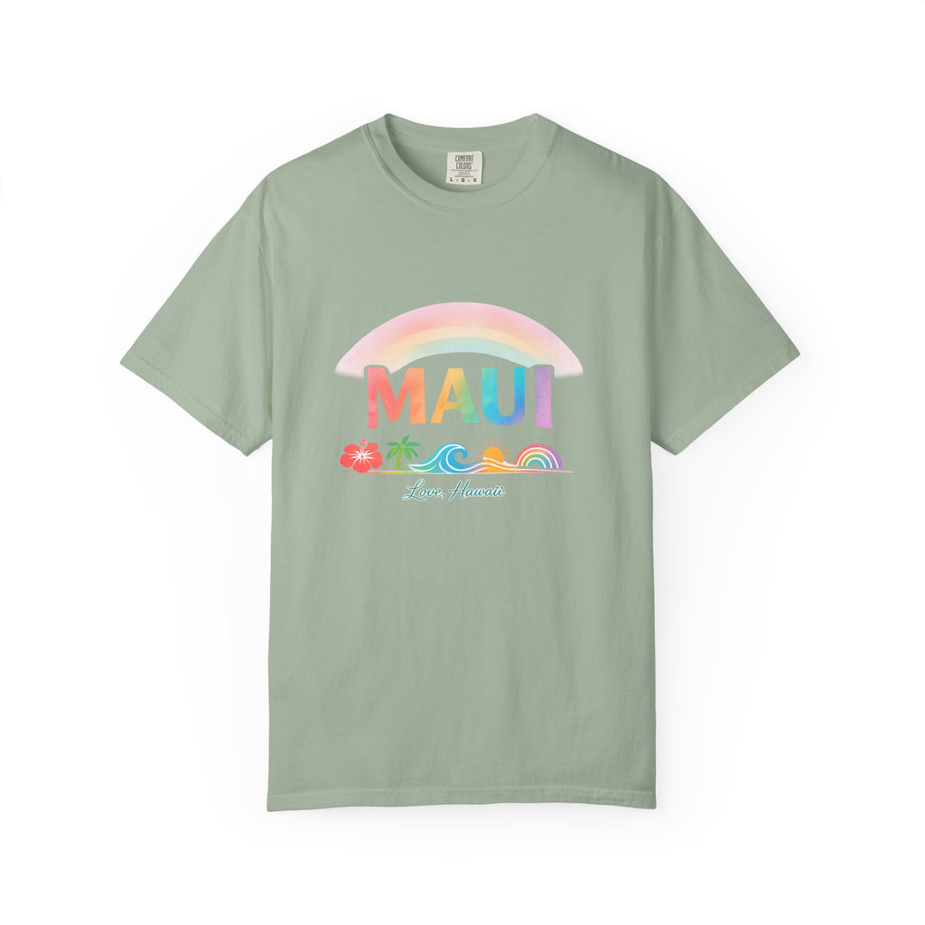 Maui Tropical Rainbow Tee – Love, Hawaii Collection