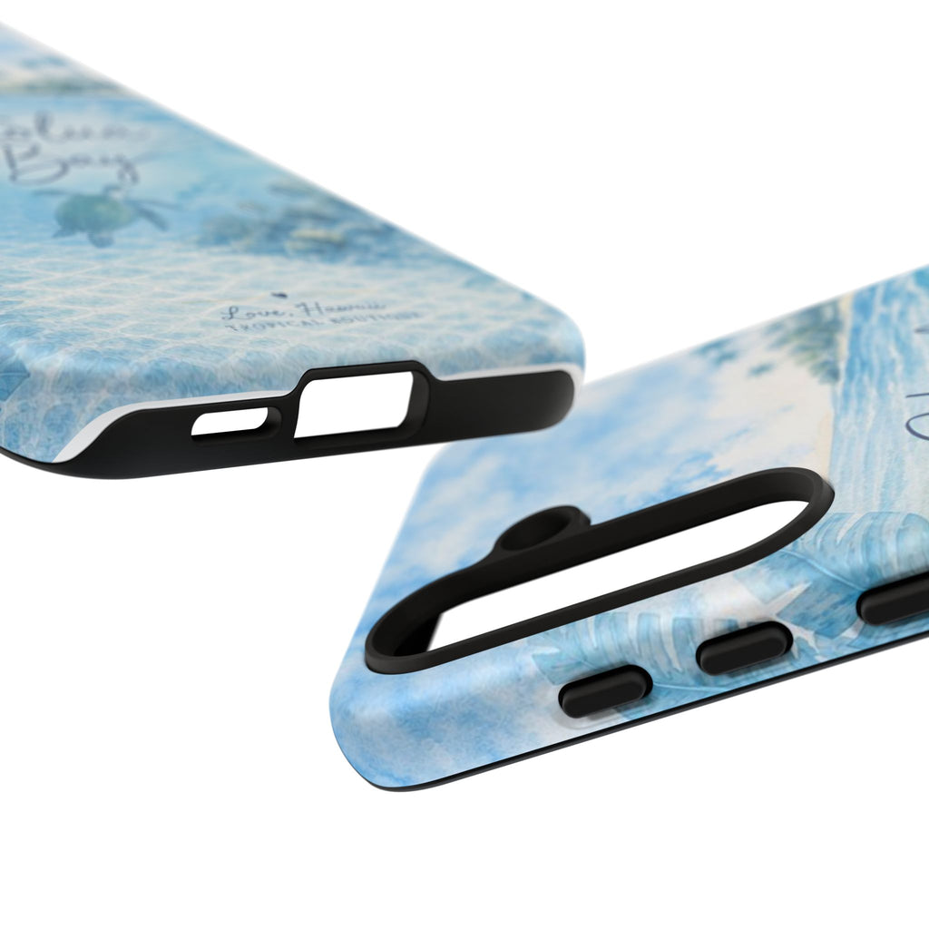 Honolua Bay Hawaii Tough Case | Sea Turtle Ocean Art | Tropical Watercolor Phone Cover