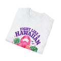 Fight Like a Hawaiian T-Shirt – Floral Breast Cancer Awareness Tee (Together We Bloom)
