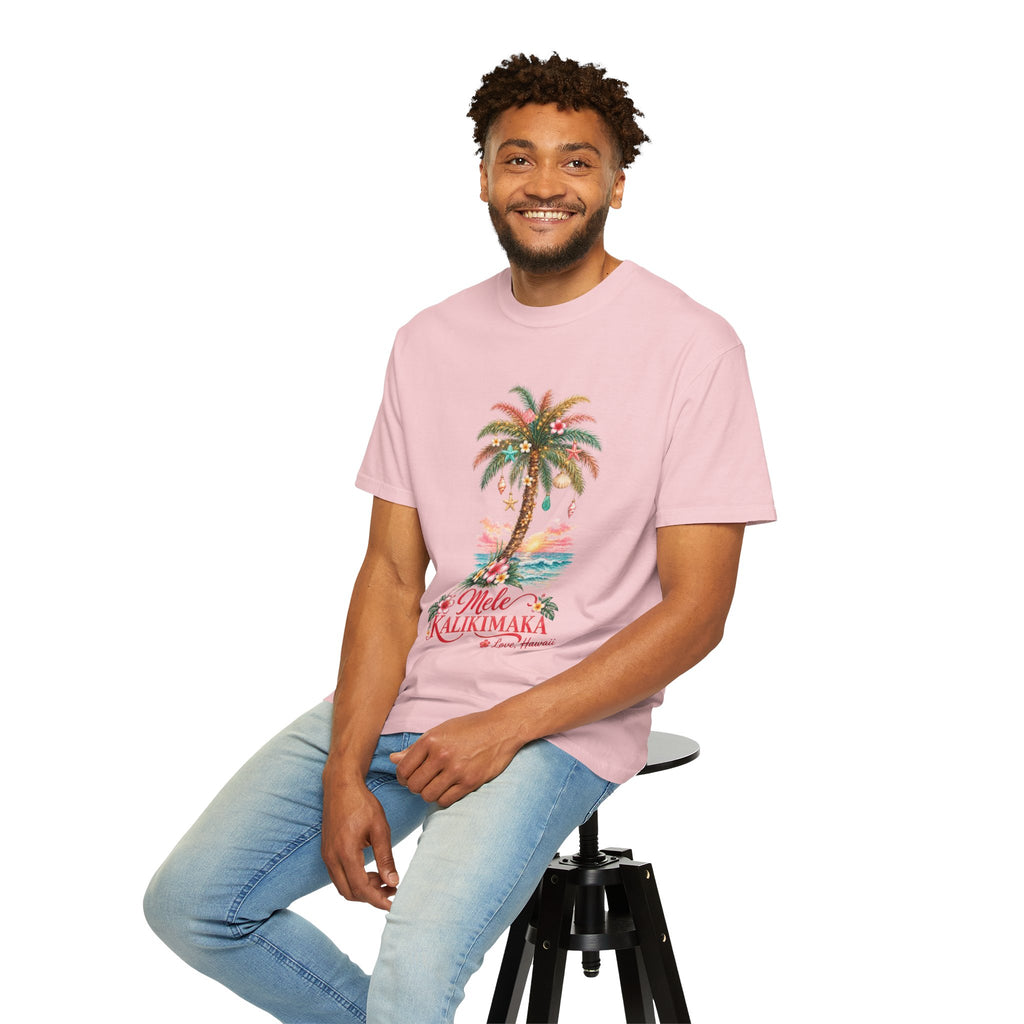 Mele Kalikimaka Hawaiian Christmas Shirt | Love, Hawaii