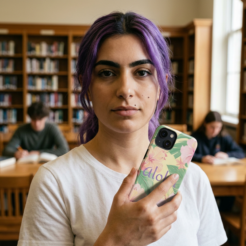 Aloha Floral Tough Phone Case — Tropical Hibiscus Protective Cover