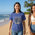 Saltwater Seashells Sunshine T-Shirt — Beachy Coastal Graphic Tee