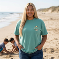 Board Rental T-Shirt — Hawaiian Surf Shop Graphic Tee (Back & Chest Print)
