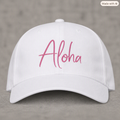 Aloha Embroidered Dad Hat | Love Hawaii Cap |Minimalist Streetwear Baseball Hat