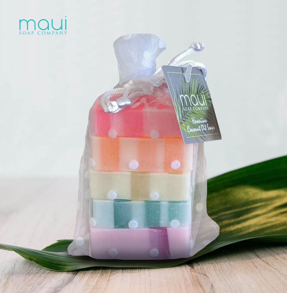 Rainbow Soap Gift Set – Spread Aloha with Maui’s Tropical Mini Soaps