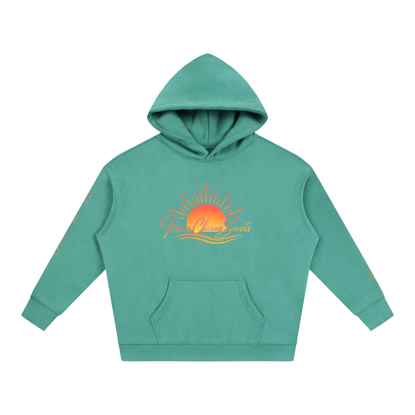 Forever Chasing Sunsets – Coastal Glow Hoodie-Love, Hawaii Collection