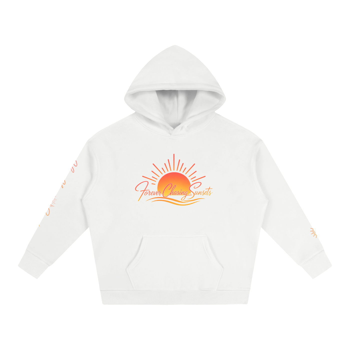 Forever Chasing Sunsets – Coastal Glow Hoodie-Love, Hawaii Collection