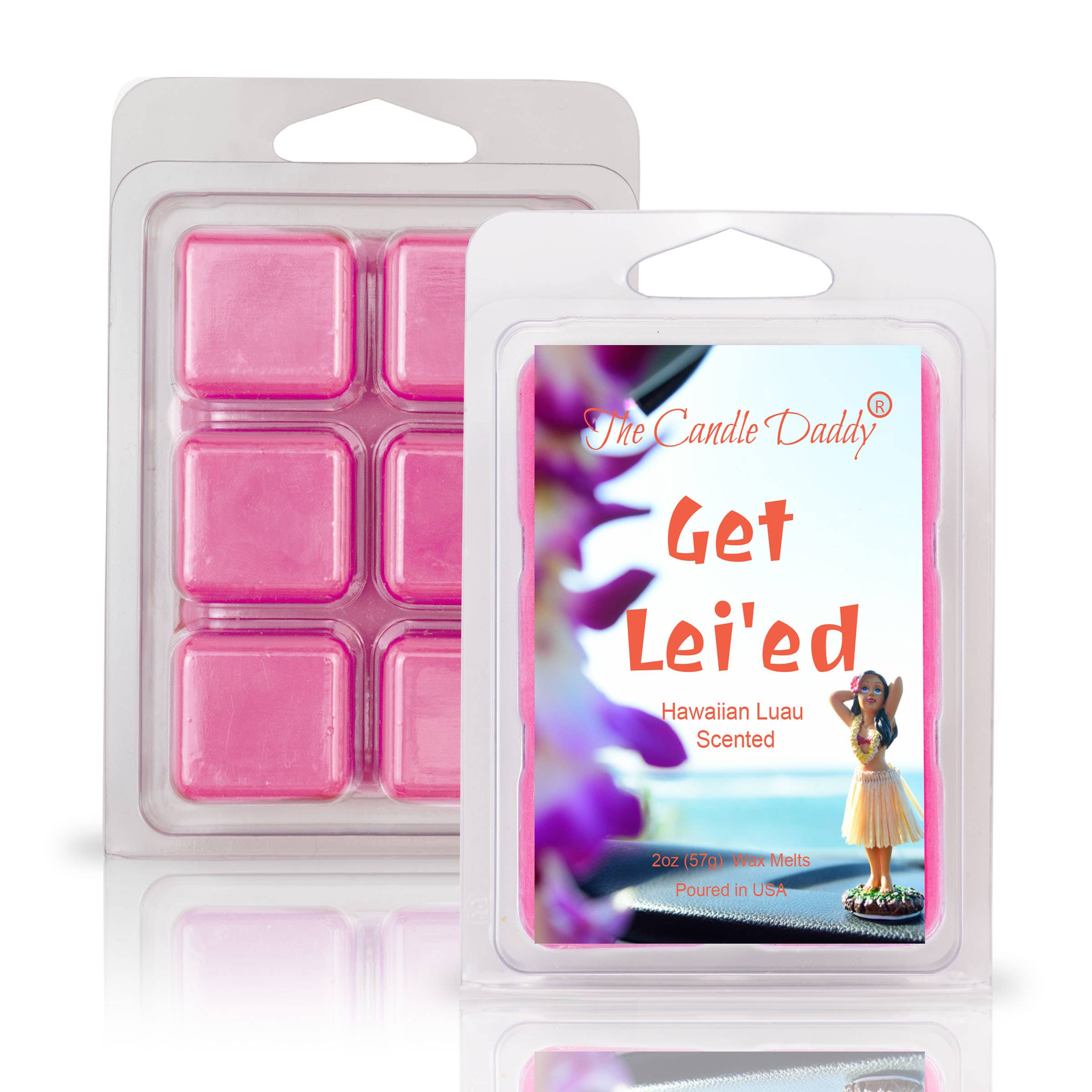 Get Lei 'ed- Hawaiian Luau Scented Wax Melt - 1 PACK - 2OZ