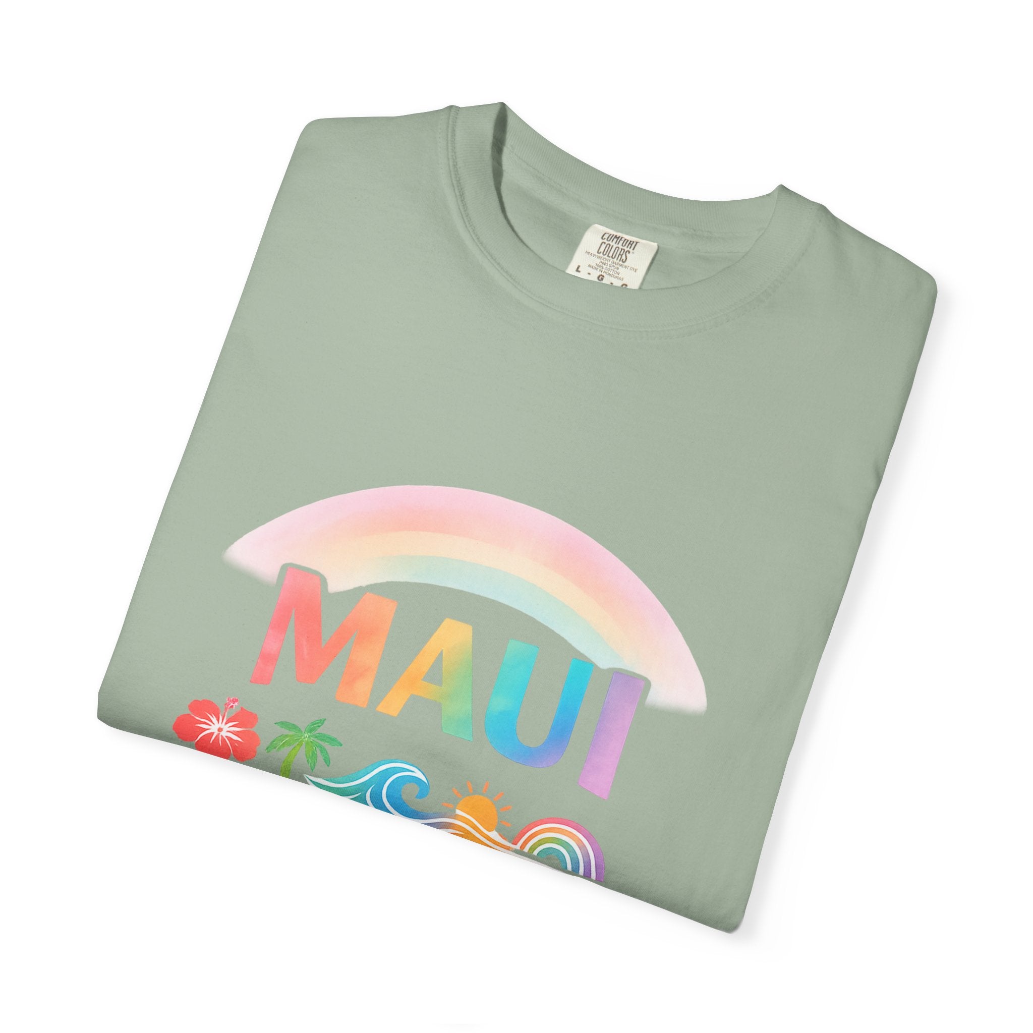 Maui Tropical Rainbow Tee – Love, Hawaii Collection