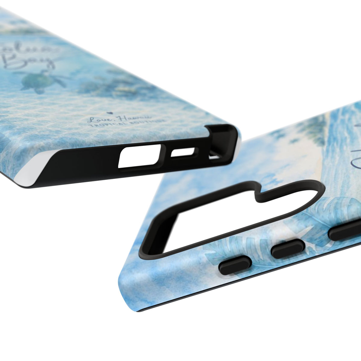 Honolua Bay Hawaii Tough Case | Sea Turtle Ocean Art | Tropical Watercolor Phone Cover