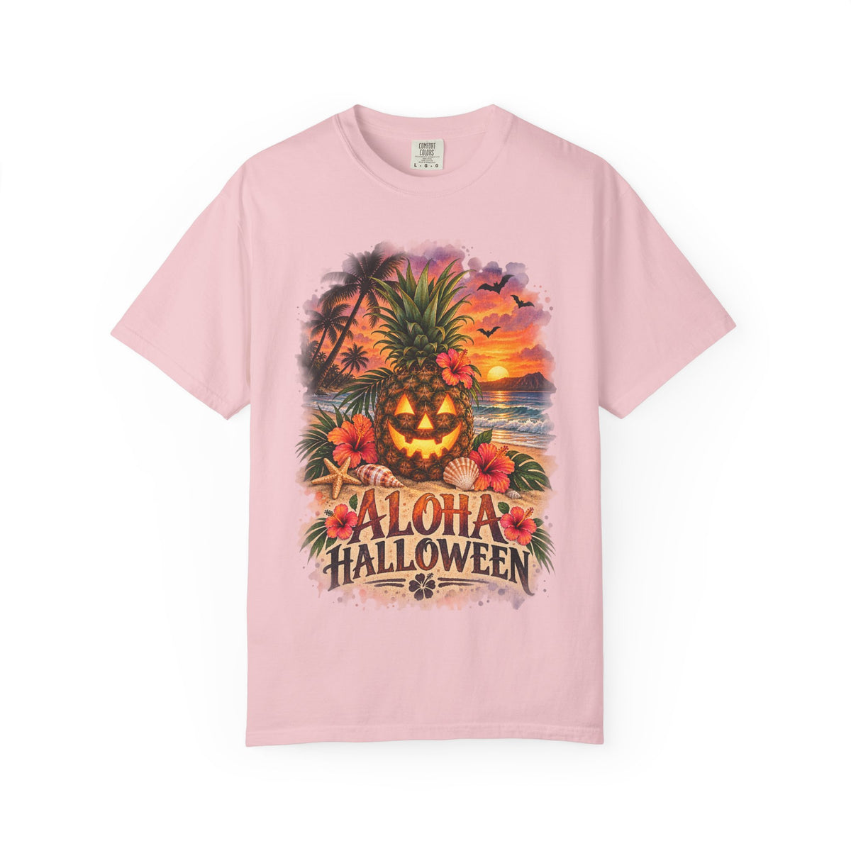 Aloha Halloween Tropical Pineapple T-Shirt