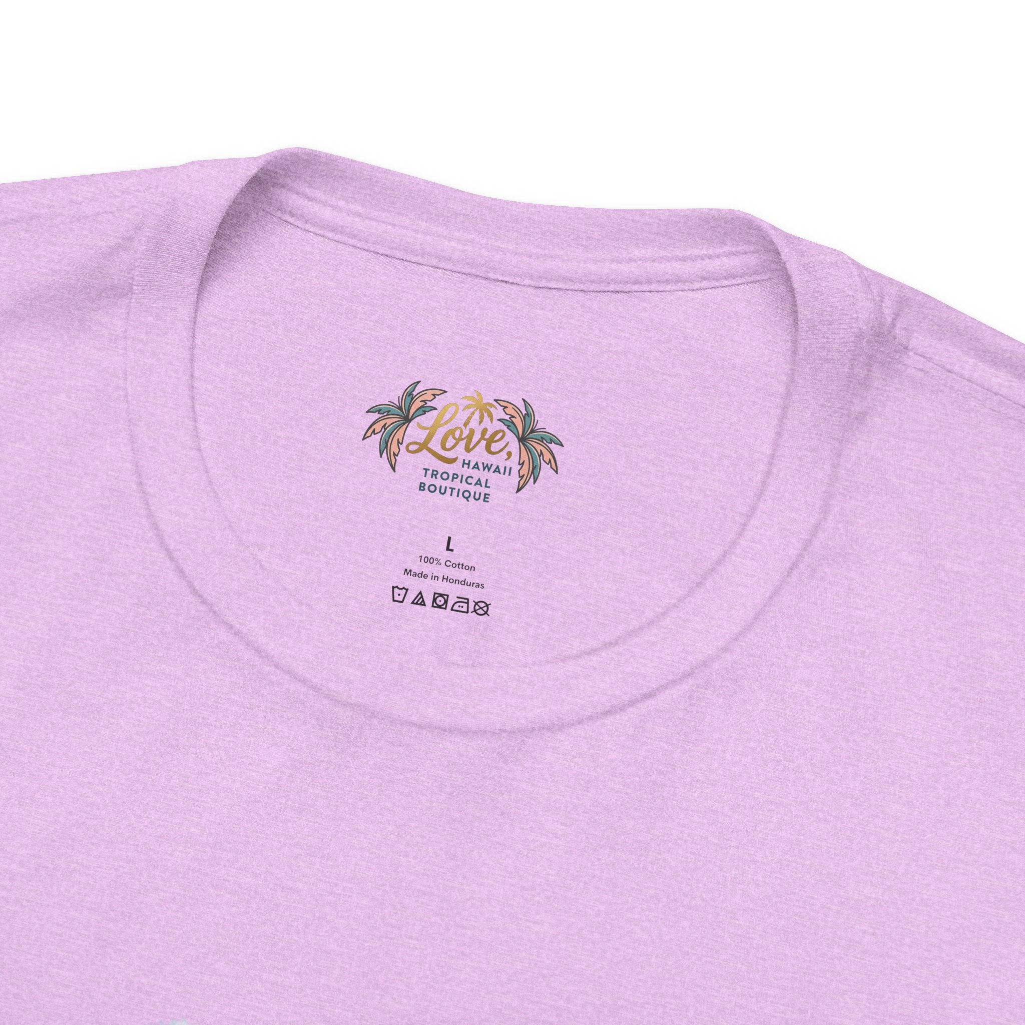 Island State of Mind T-Shirt | Tropical Beach Sunset, Palm Trees, Beach Chairs
