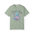 Survivor Strong Ribbon T-Shirt — Thyroid & Awareness Support Tee