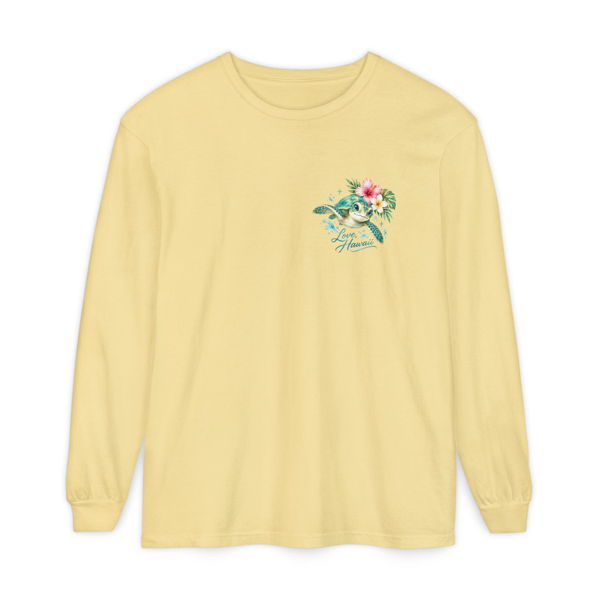 Aloha Little Dreamer| Sea Turtle Long Sleeve T-Shirt | Love Hawaii