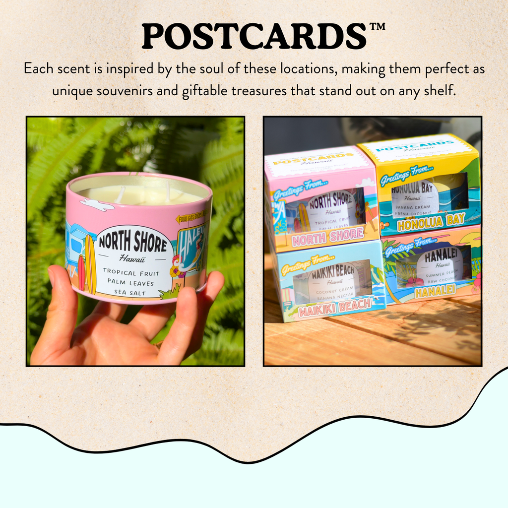 Waikiki Beach, Hawaii | Scented Travel Candle