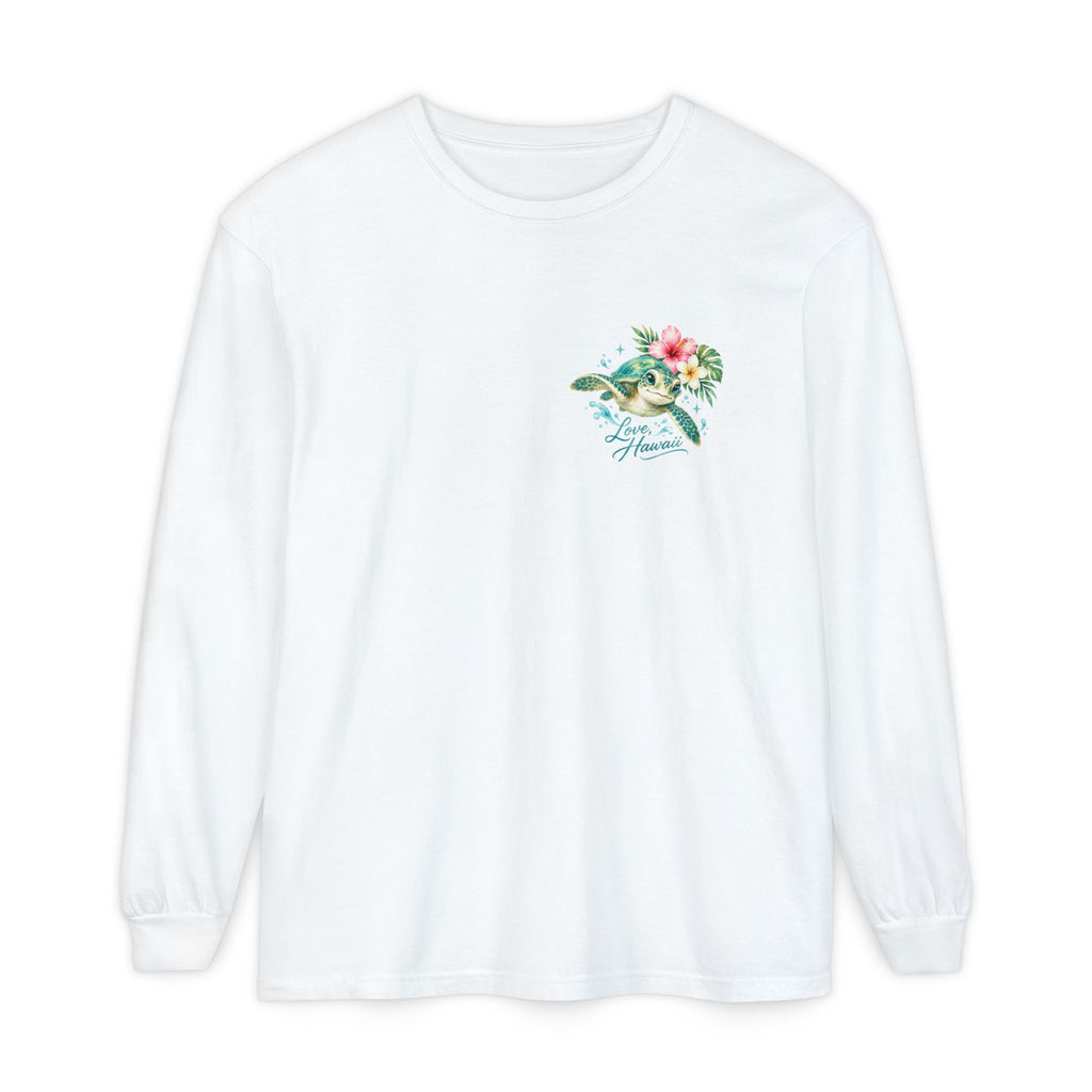 Aloha Little Dreamer| Sea Turtle Long Sleeve T-Shirt | Love Hawaii