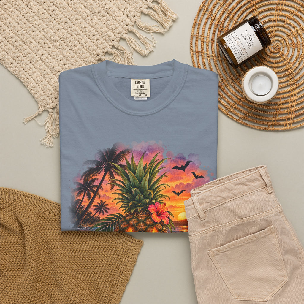 Aloha Halloween Tropical Pineapple T-Shirt