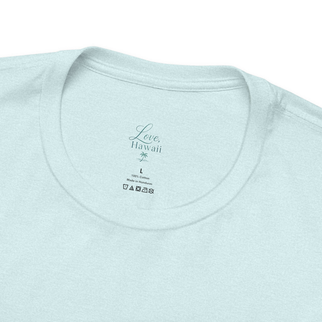 T-Shirt — Lanikai Hawaii Pastel Beach Palm Graphic Tee