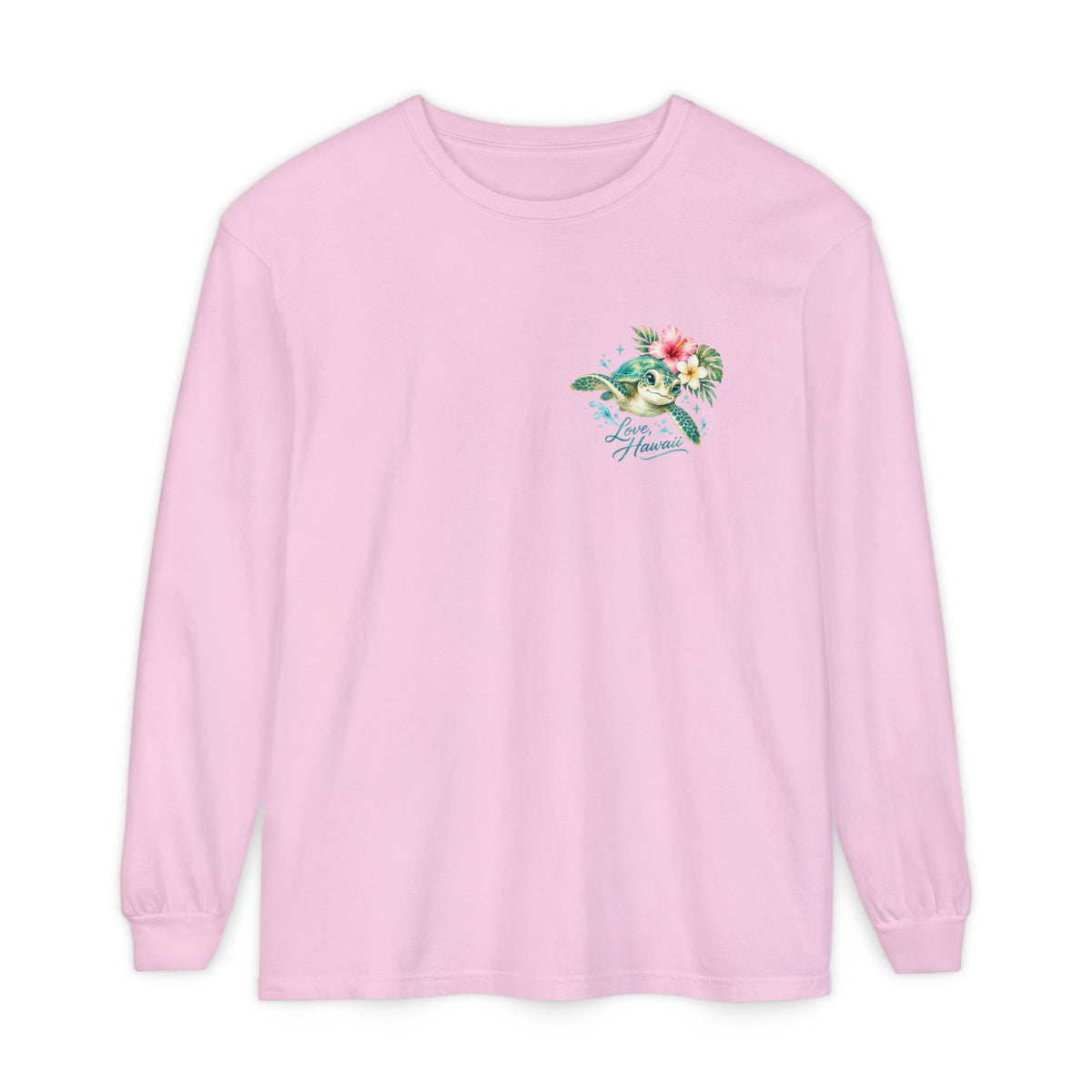 Aloha Little Dreamer| Sea Turtle Long Sleeve T-Shirt | Love Hawaii