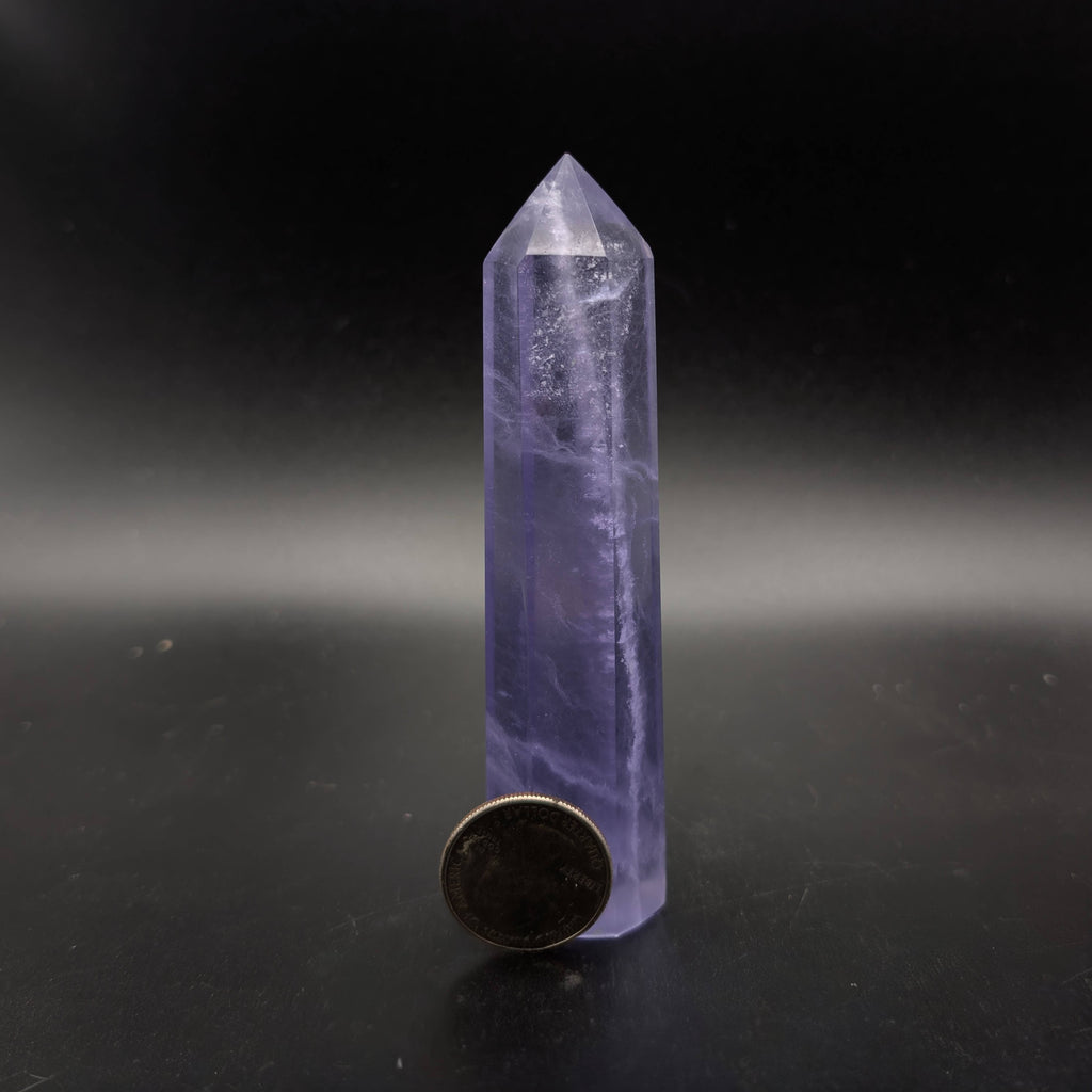 Purple Fluorite Tower-Makai Fluorite Collection-Love, Hawaii Crystal Collection
