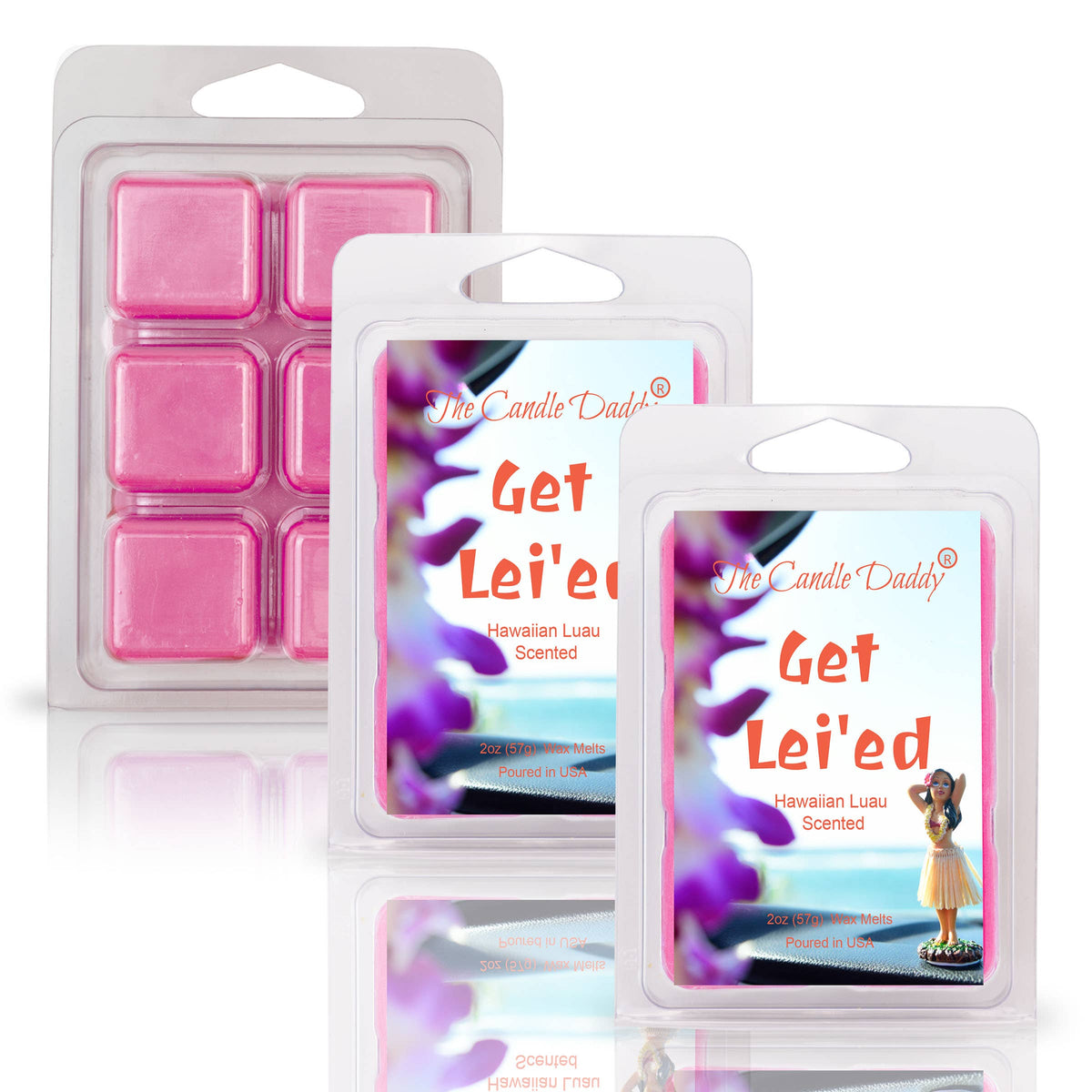 Get Lei 'ed- Hawaiian Luau Scented Wax Melt - 1 PACK - 2OZ