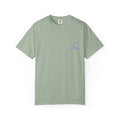 Aloha Witch of Waikiki Shirt- Minimal Witch Hawaiian Tee -Diamond Head Skyline-Hawaii Halloween Shirt