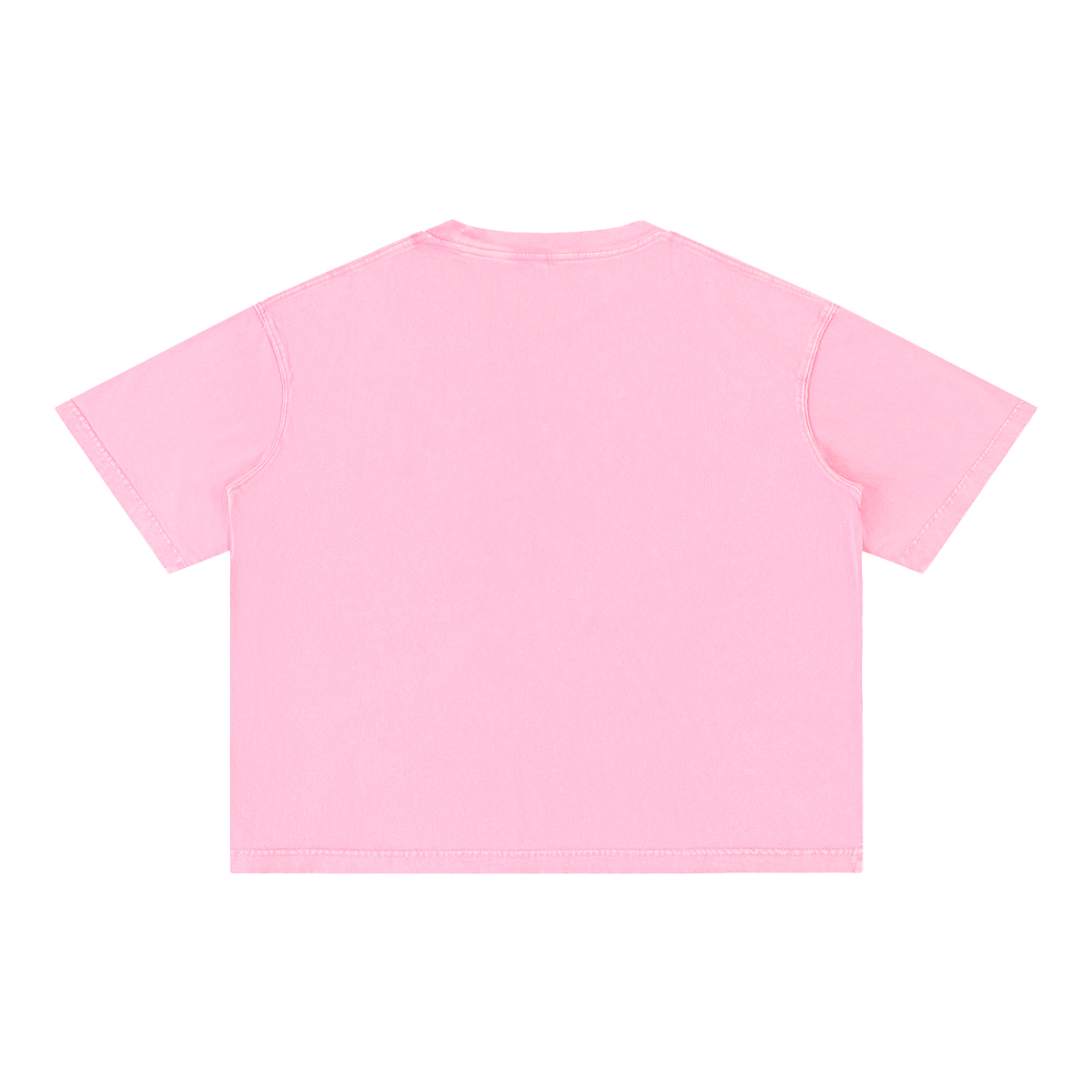 Watercolor Surf Silhouette Tee – Love, Hawaii Collection-Mineral Wash Boxy Cotton T-Shirt