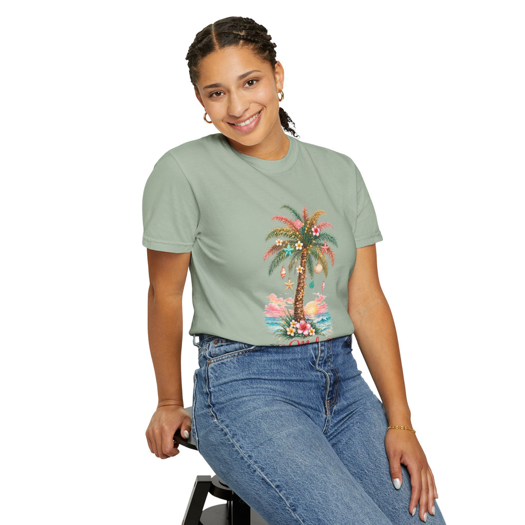 Mele Kalikimaka Hawaiian Christmas Shirt | Love, Hawaii